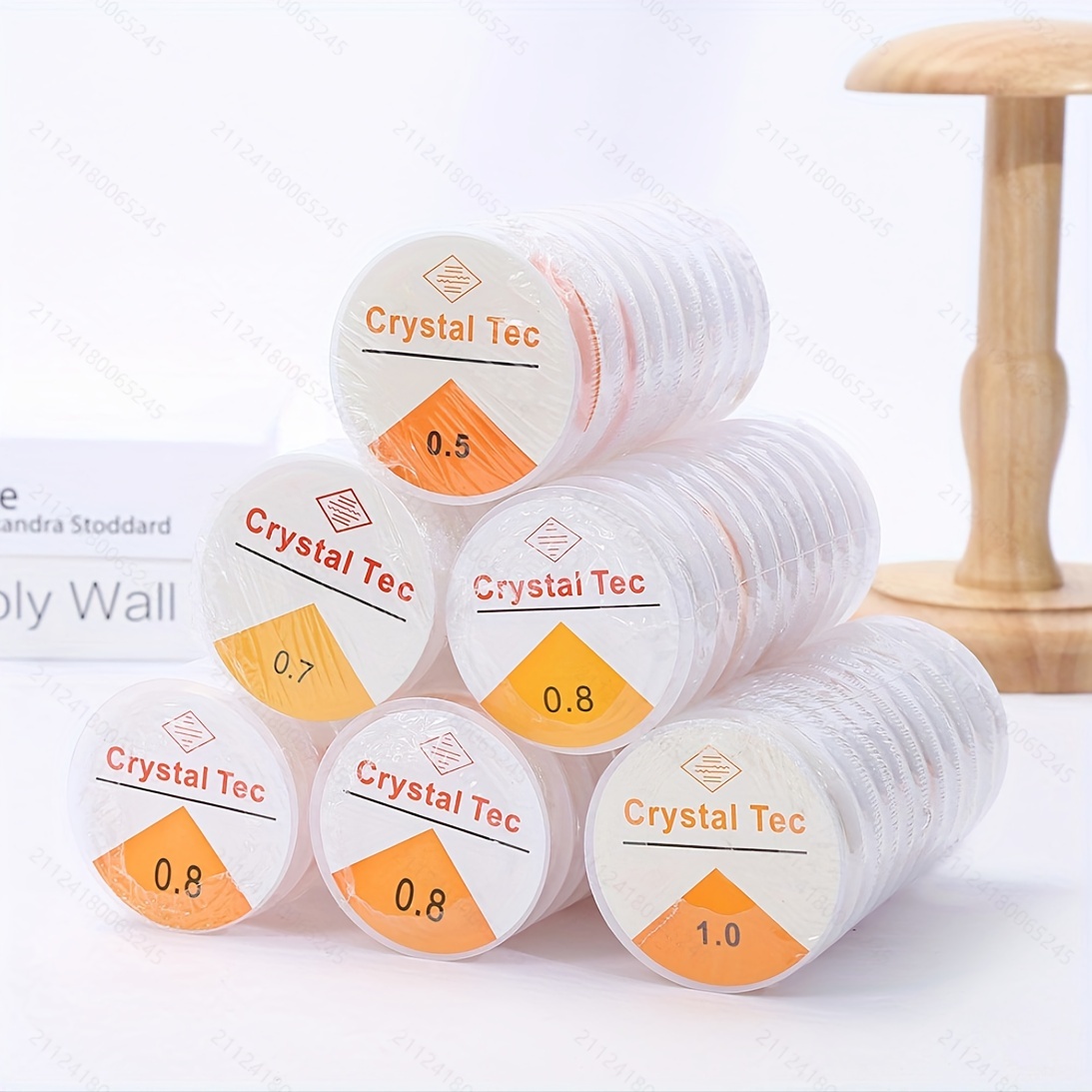 1pc Tec Clear Thread, Beading For Making, Beading String For Bracelets And Necklaces, Round Stretchy Thread, Assorted Packs (0.5/0.7/0.8/1.0mm) -beading &
1pc Tec Clear Thread, Beading For Making, Beading String For Bracelets And Necklaces, Round Stretchy Thread, Assorted Packs (0.5/0.7/0.8/1.0mm) -beading &