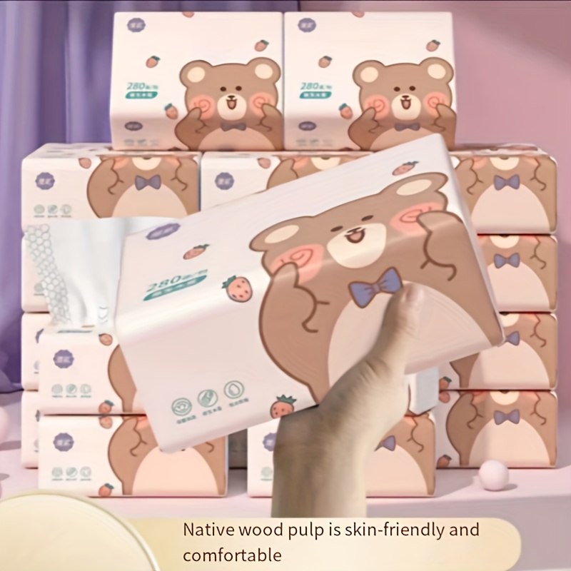 14 Pack 280-count 4-ply Facial Tissue Bulk Set - Virgin Wood Pulp, Skin-friendly, Strong & Soft, Unscented Tissues For Home & Office
14 Pack 280-count 4-ply Facial Tissue Bulk Set - Virgin Wood Pulp, Skin-friendly, Strong & Soft, Unscented Tissues For Home & Office
