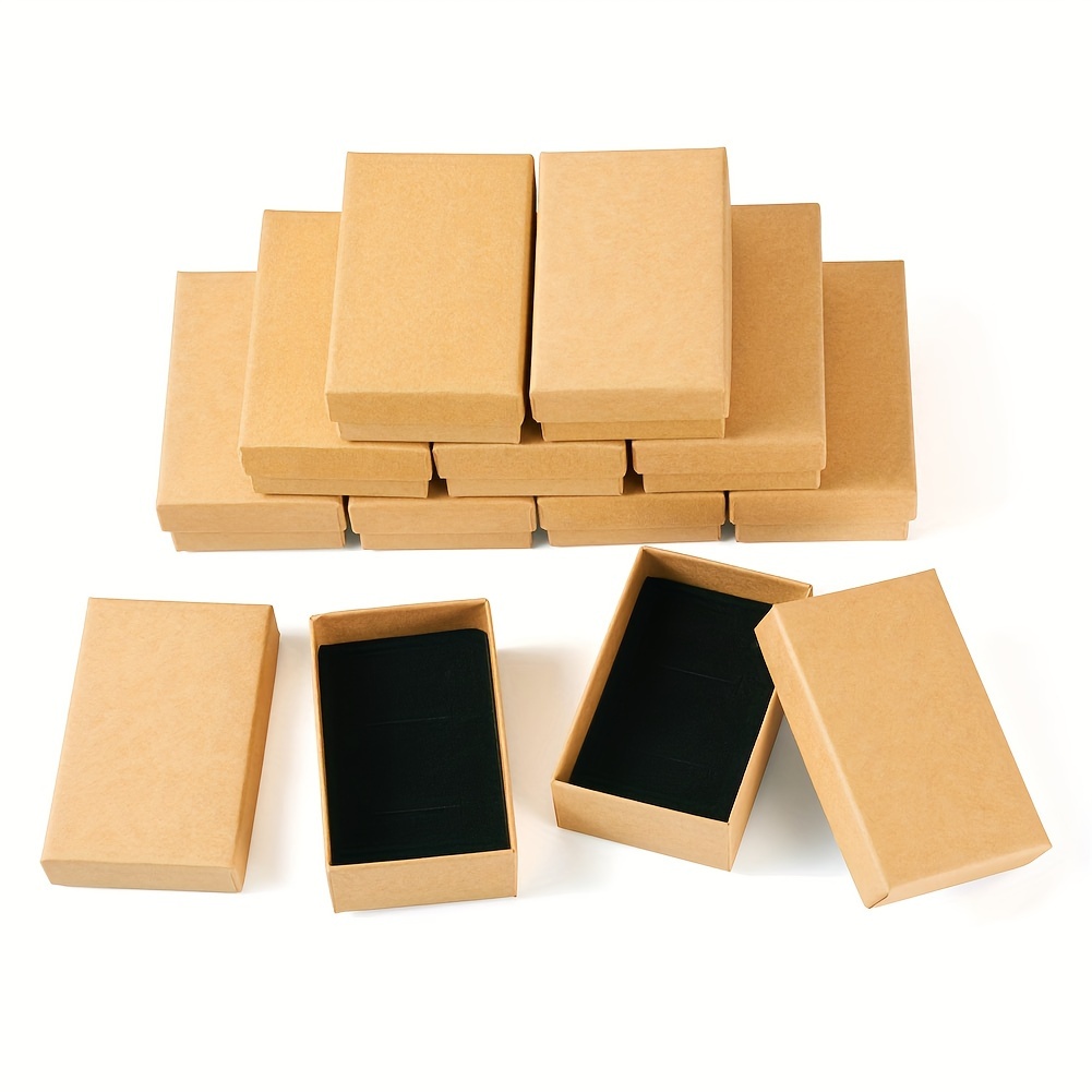 12-pack Gift Boxes With Foam Inserts For Earrings, Rings, Necklaces - Craft Jewelry Display And Packaging Supplies
12-pack Gift Boxes With Foam Inserts For Earrings, Rings, Necklaces - Craft Jewelry Display And Packaging Supplies