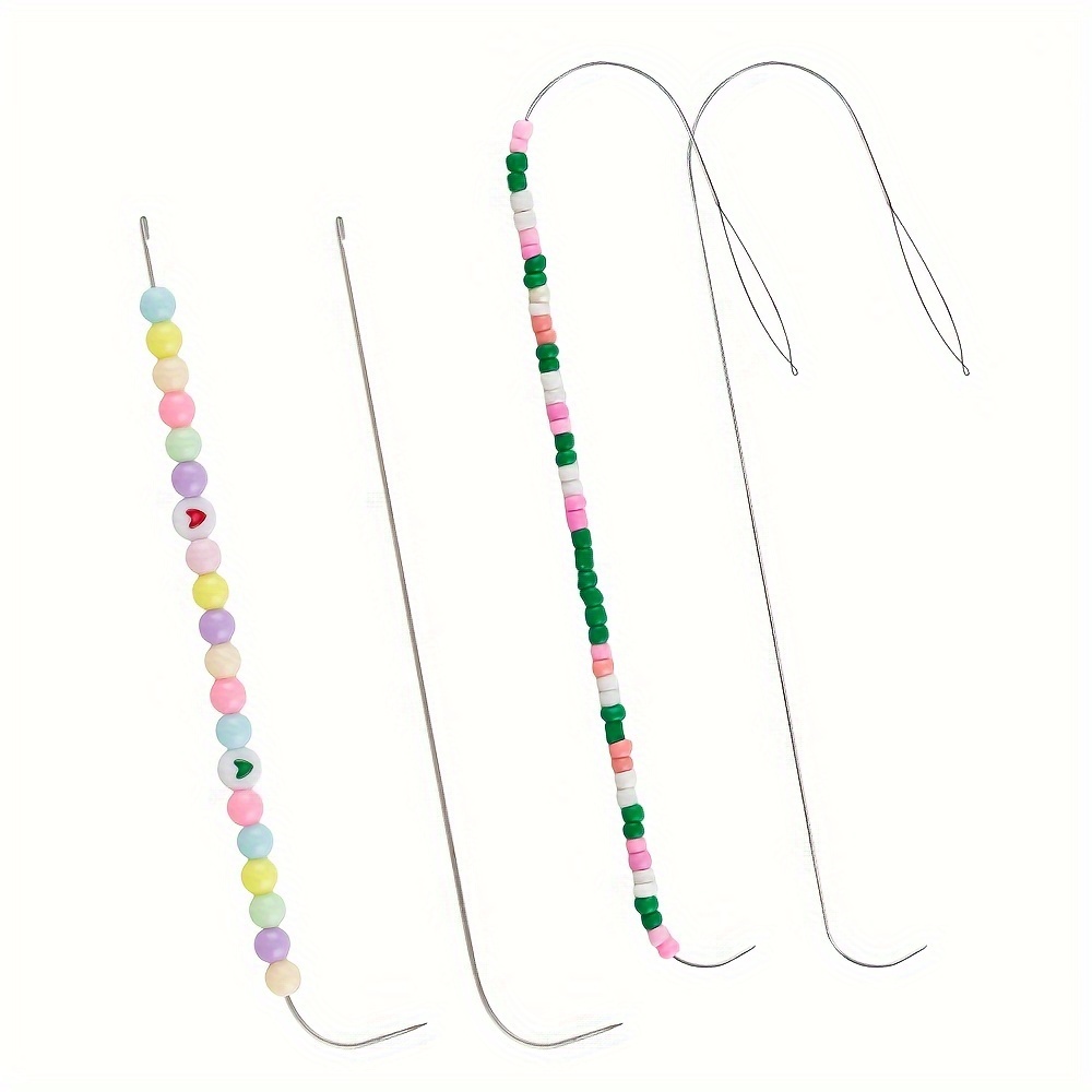 Generation 2 Packs Of Needles, Clay Bead Needles, Rice Bead Needles, Stainless Steel Needles For Bracelet Necklace Jewelry Making
Generation 2 Packs Of Needles, Clay Bead Needles, Rice Bead Needles, Stainless Steel Needles For Bracelet Necklace Jewelry Making