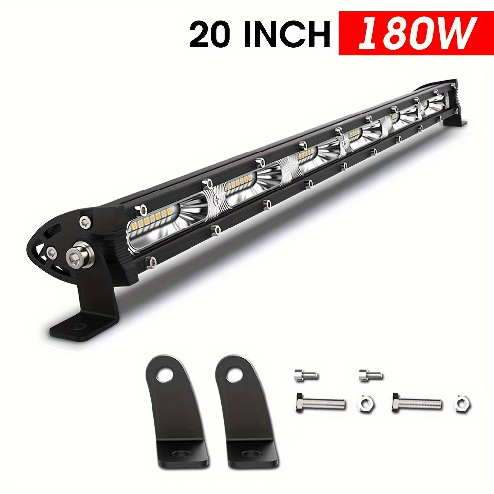 Inch 180w Offroad Light Single Row 12v 24v Led Work Lamp For Auto Atv Suv Tractor Boat Light Bar, Without Battery
Inch 180w Offroad Light Single Row 12v 24v Led Work Lamp For Auto Atv Suv Tractor Boat Light Bar, Without Battery
