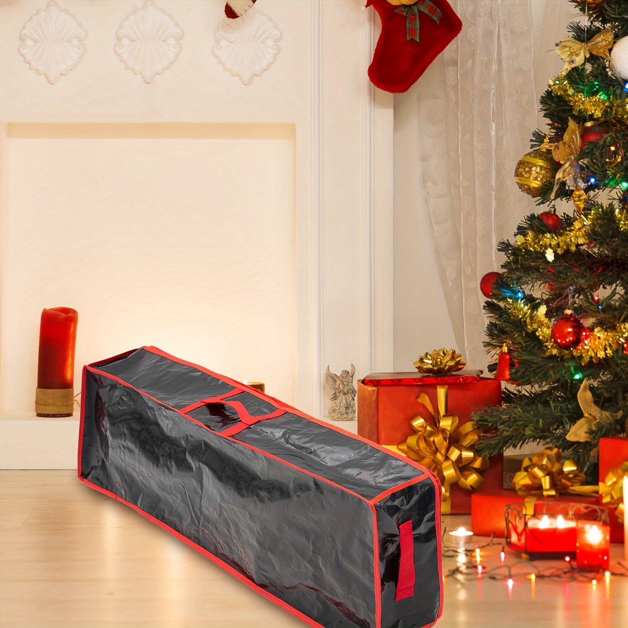 Waterproof Christmas Ornament Storage Bag - Multipurpose, Organizer For Holiday Decorations & Supplies, Ornament Storage
Waterproof Christmas Ornament Storage Bag - Multipurpose, Organizer For Holiday Decorations & Supplies, Ornament Storage