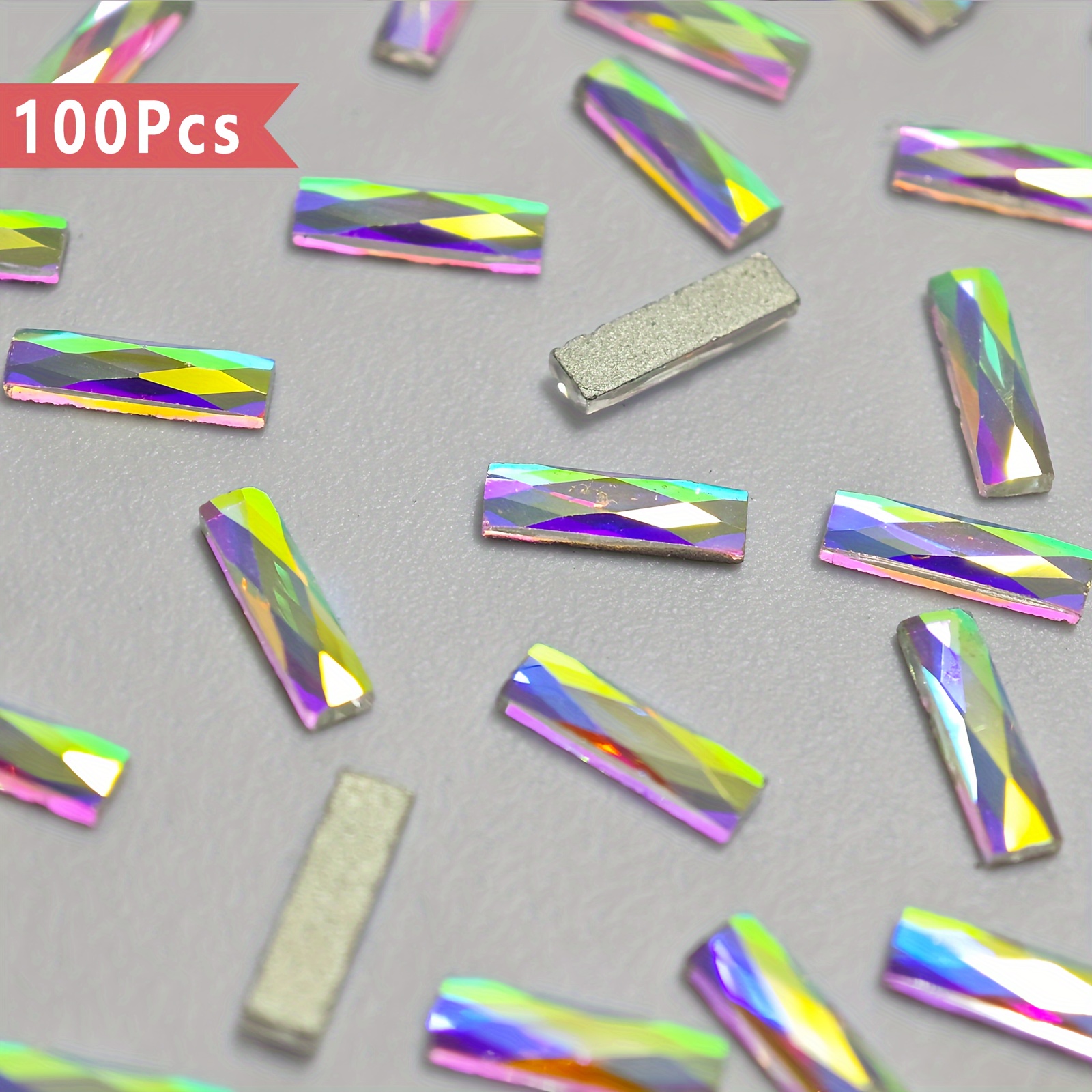 100pcs Ab Rectangular - Rhinestones For Diy & , Art Accessories For Halloween & Christmas
100pcs Ab Rectangular - Rhinestones For Diy & , Art Accessories For Halloween & Christmas