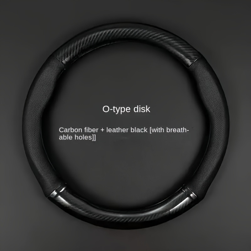 Universal Leather Steering Wheel Cover For All , Anti-slip, , And Sweat-absorbent.
Universal Leather Steering Wheel Cover For All , Anti-slip, , And Sweat-absorbent.