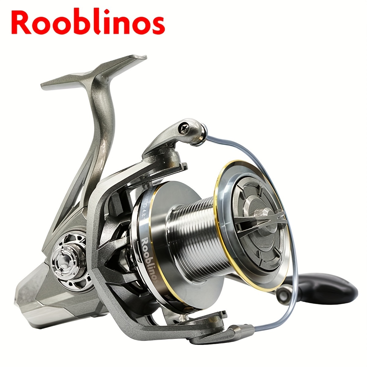 Rooblinos Ngk Long Casting Fishing Reel - 55lb Drag, Plastic & Nylon, Design For Sea Fishing - Sizes 8000/9000/10000/12000/14000, Large Model, Fishing Line Wheel
Rooblinos Ngk Long Casting Fishing Reel - 55lb Drag, Plastic & Nylon, Design For Sea Fishing - Sizes 8000/9000/10000/12000/14000, Large Model, Fishing Line Wheel