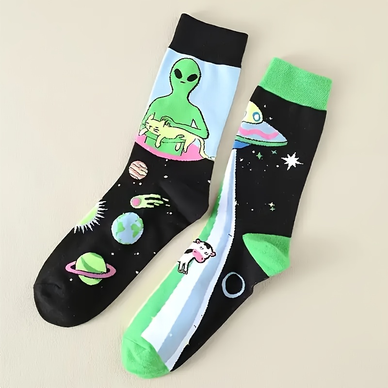 1 Pair Women's Knee-length Cartoon And Print Polyester Socks, Knit Fabric, 100% Polyester, With Hand Wash Or Care Instructions
1 Pair Women's Knee-length Cartoon And Print Polyester Socks, Knit Fabric, 100% Polyester, With Hand Wash Or Care Instructions