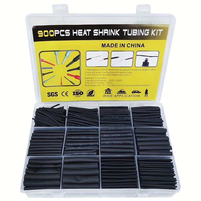 900pcs Eventronic Tubing Kit, Pe Polyethylene , 2:1 , - , -, No , For Electrical & Applications
900pcs Eventronic Tubing Kit, Pe Polyethylene , 2:1 , - , -, No , For Electrical & Applications