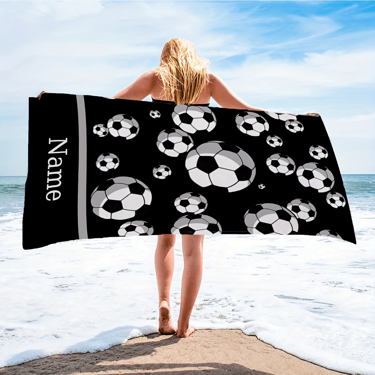 1pc Theme Towel Personalized Name, Flannel , -dry, , Tear-, , , Towel For , , Surfing, , , -
1pc Theme Towel Personalized Name, Flannel , -dry, , Tear-, , , Towel For , , Surfing, , , -