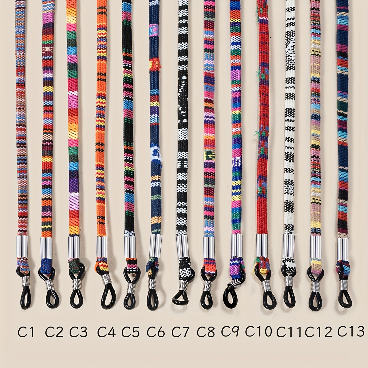 Lot de 3 Lanières de Lunettes - de Cou en Colorée Lunettes, Maintien de Lunettes Hommes
Lot de 3 Lanières de Lunettes - de Cou en Colorée Lunettes, Maintien de Lunettes Hommes