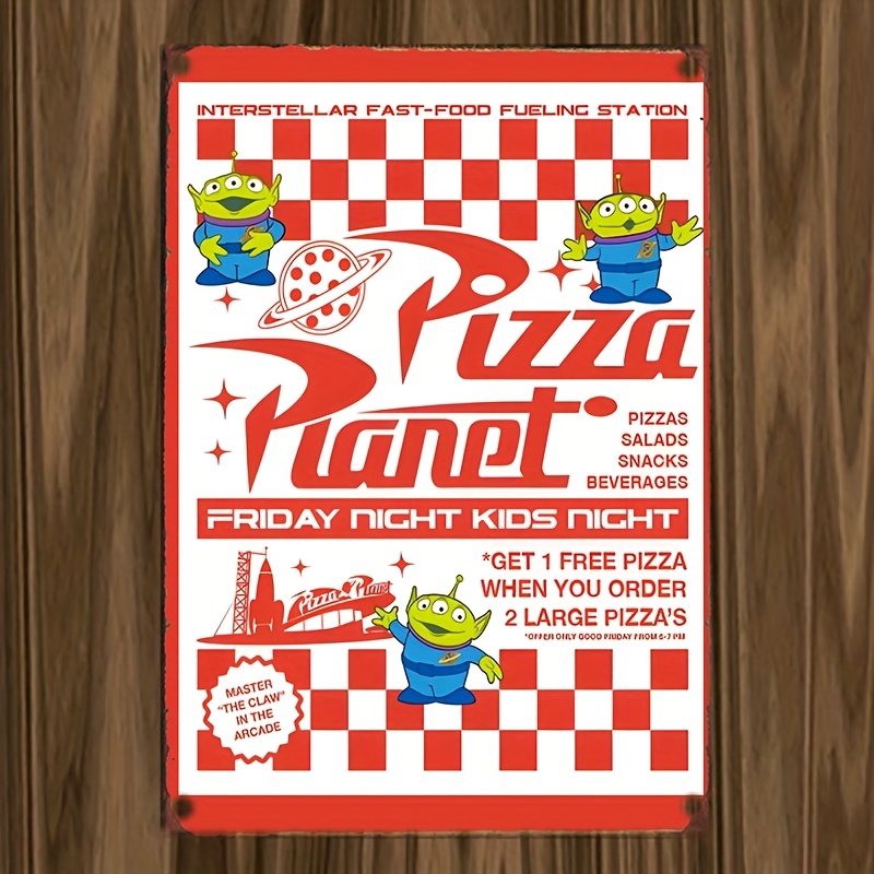 Vintage Pizza Metal Tin Sign - Retro Wall Art Decor For Bar, Cafe, Garage, Restaurant & Home, 8x12 Inches, Iron Material, Design With Offer, Pizza Accessories, 2d, Room Decor
Vintage Pizza Metal Tin Sign - Retro Wall Art Decor For Bar, Cafe, Garage, Restaurant & Home, 8x12 Inches, Iron Material, Design With Offer, Pizza Accessories, 2d, Room Decor