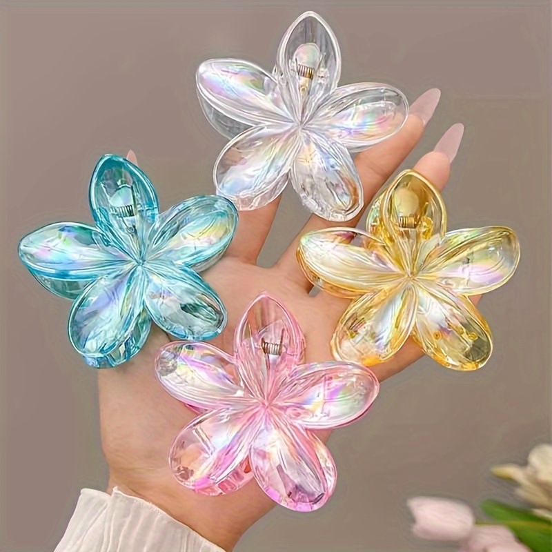 1 pièce de pince à cheveux en de fleur de à dégradé de style hawaïen, antidérapante, design vintage, accessoire floral pour les , convient aux 14 ans et plus - Pièce unique.
1 pièce de pince à cheveux en de fleur de à dégradé de style hawaïen, antidérapante, design vintage, accessoire floral pour les , convient aux 14 ans et plus - Pièce unique.