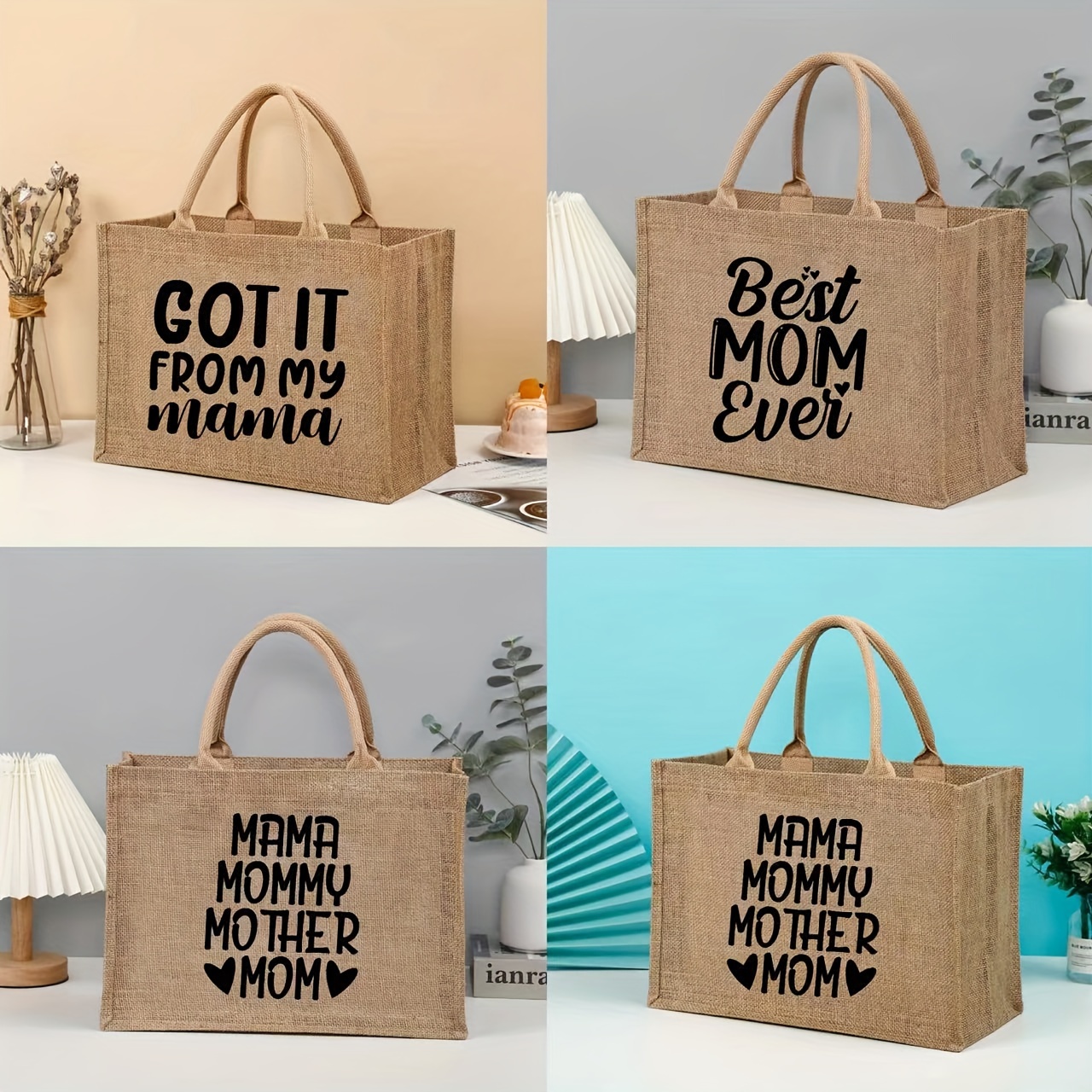 Large Capacity Tote Bag For Mom, Simple Print Shoulder Bag, Women's Casual Handbag For Travel, Beach, Shopping
Large Capacity Tote Bag For Mom, Simple Print Shoulder Bag, Women's Casual Handbag For Travel, Beach, Shopping