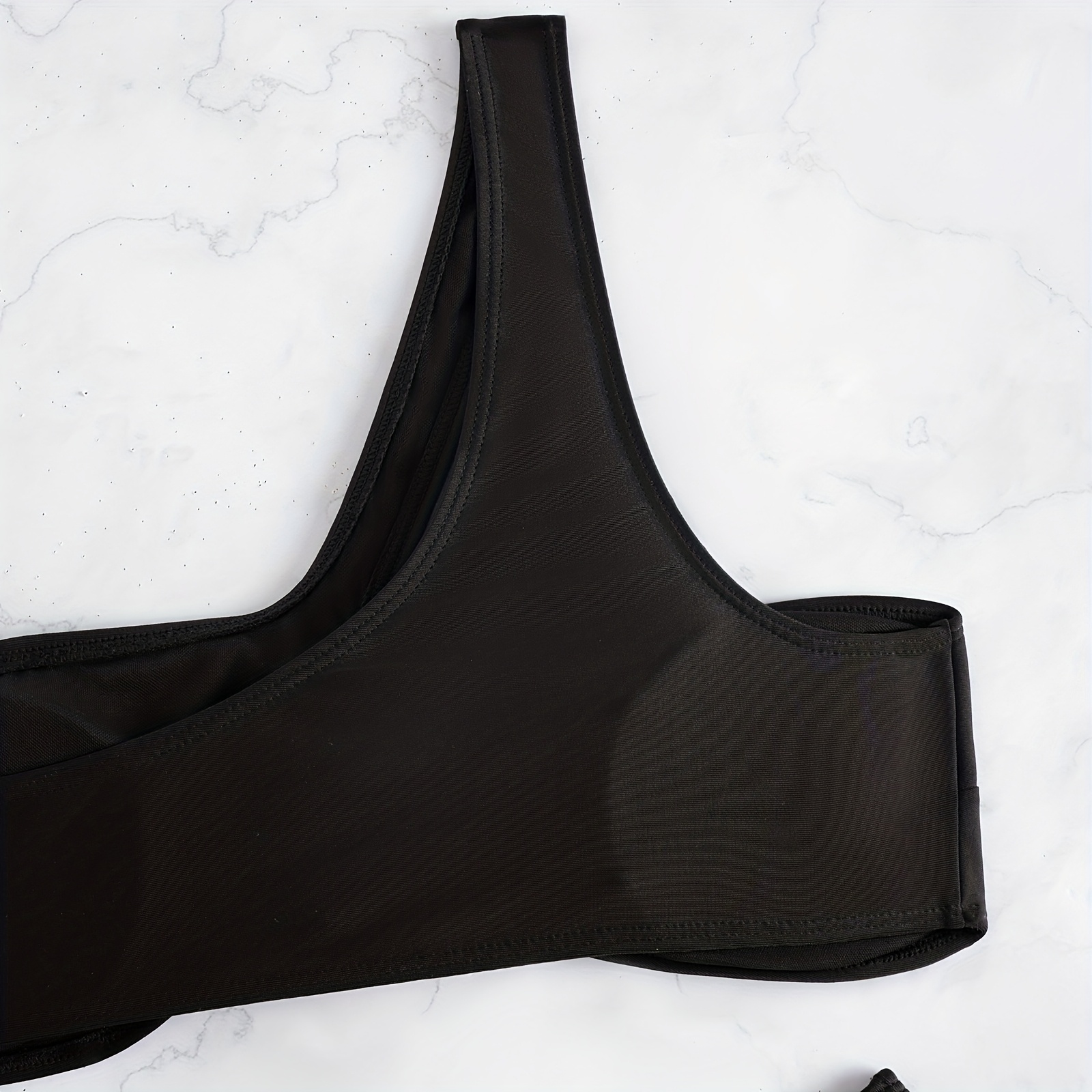 122fdb6d fe4d 4bbf adca 776508c3daf6 2026 New Cross-Border European And American Sexy Fashion Metal Jewelry One-Shoulder Women'S Split Swimsuit