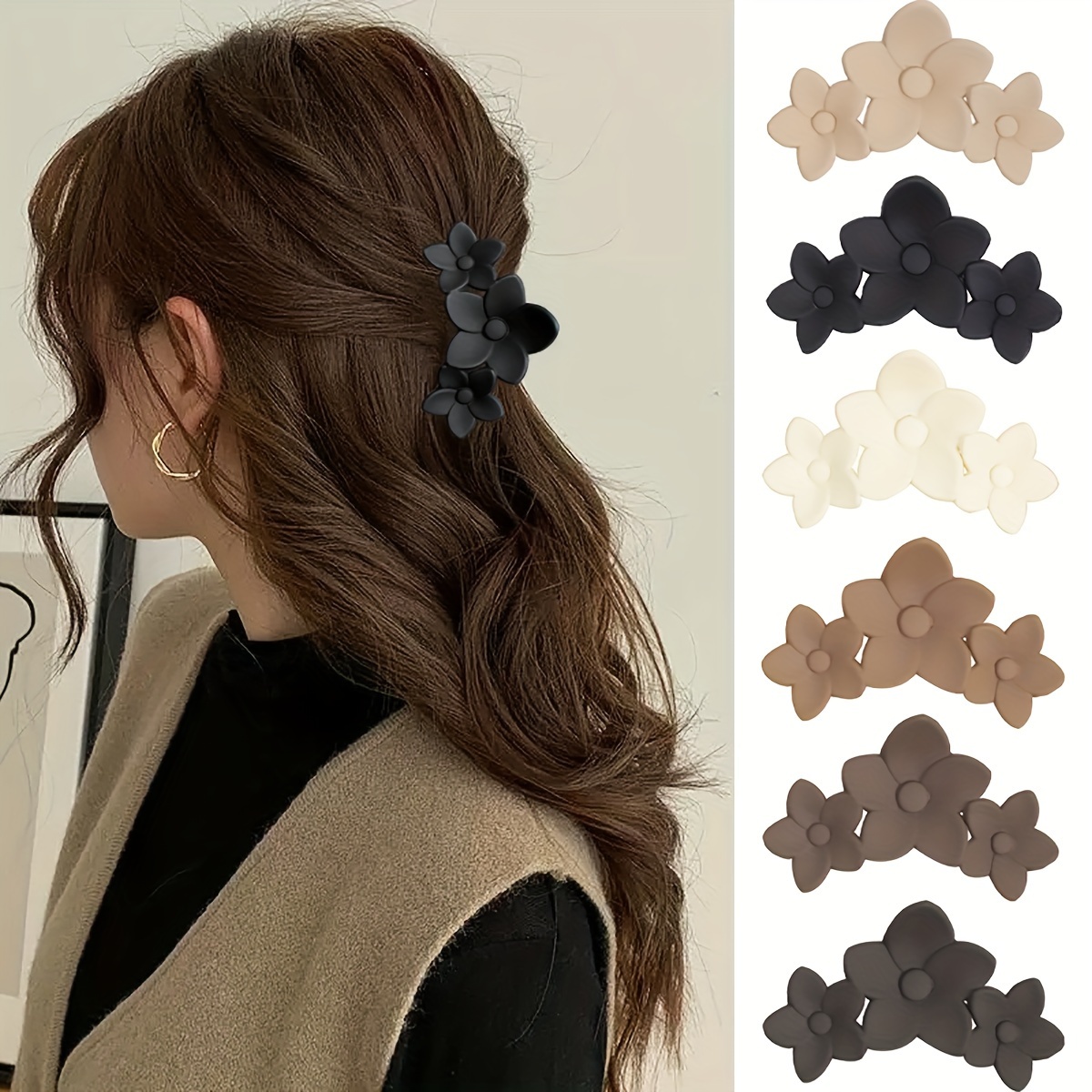 6pcs Set - , , Plastic, Size, Assorted , Suitable For And - For Half-up Ponytails And Updos
6pcs Set - , , Plastic, Size, Assorted , Suitable For And - For Half-up Ponytails And Updos
