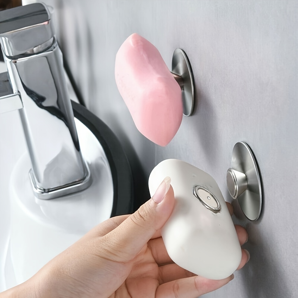 1pc porte-savon magnétique distributeur de conteneurs auto-adhésif suspendu stockage porte-savon mural porte-savon pour salle de bain toilette
1pc porte-savon magnétique distributeur de conteneurs auto-adhésif suspendu stockage porte-savon mural porte-savon pour salle de bain toilette