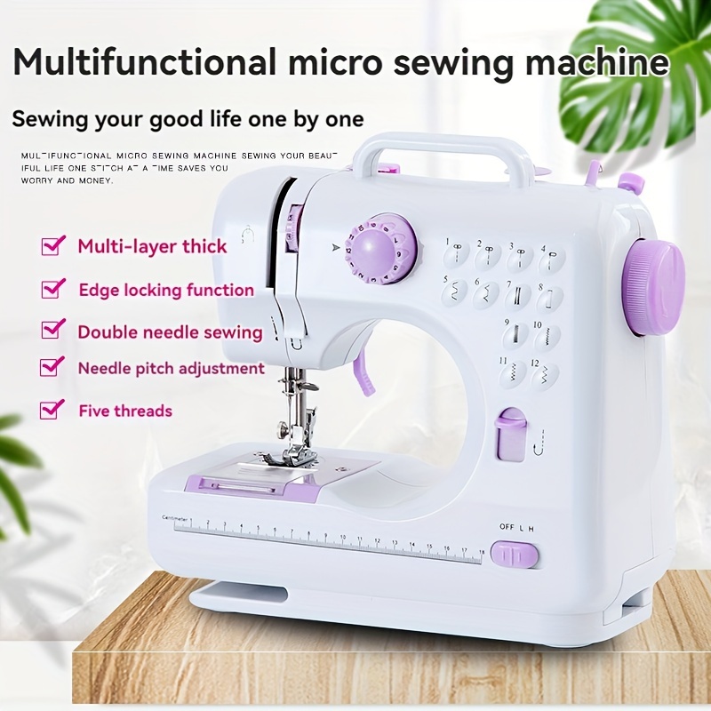 1 Us Plug/ Electric Sewing Machine/ Sewing Machine/ Base Home Use Multifunctional Portable Sewing Machine With Detachable Extension Table
1 Us Plug/ Electric Sewing Machine/ Sewing Machine/ Base Home Use Multifunctional Portable Sewing Machine With Detachable Extension Table