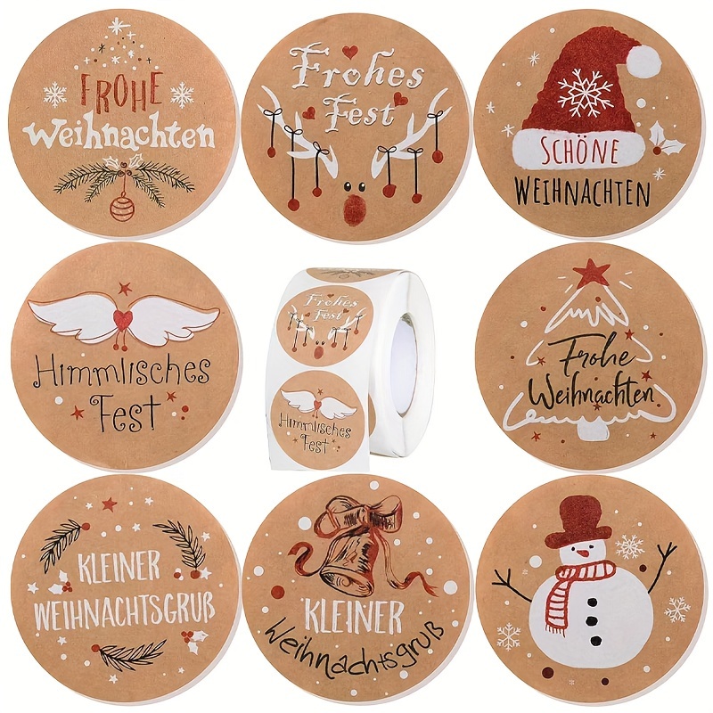 Classic Christmas Stickers: Festive Gift Labels & Decorative Adhesive For Your Holiday Packages
Classic Christmas Stickers: Festive Gift Labels & Decorative Adhesive For Your Holiday Packages