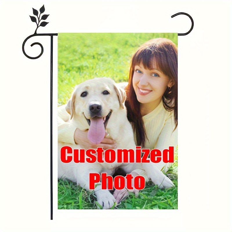 Personalized Dog Photo Garden Flag - Double-sided, 12x18 Inch, Custom Pet Picture Lawn Decor For Home & Office (flagpole Not Included)
Personalized Dog Photo Garden Flag - Double-sided, 12x18 Inch, Custom Pet Picture Lawn Decor For Home & Office (flagpole Not Included)