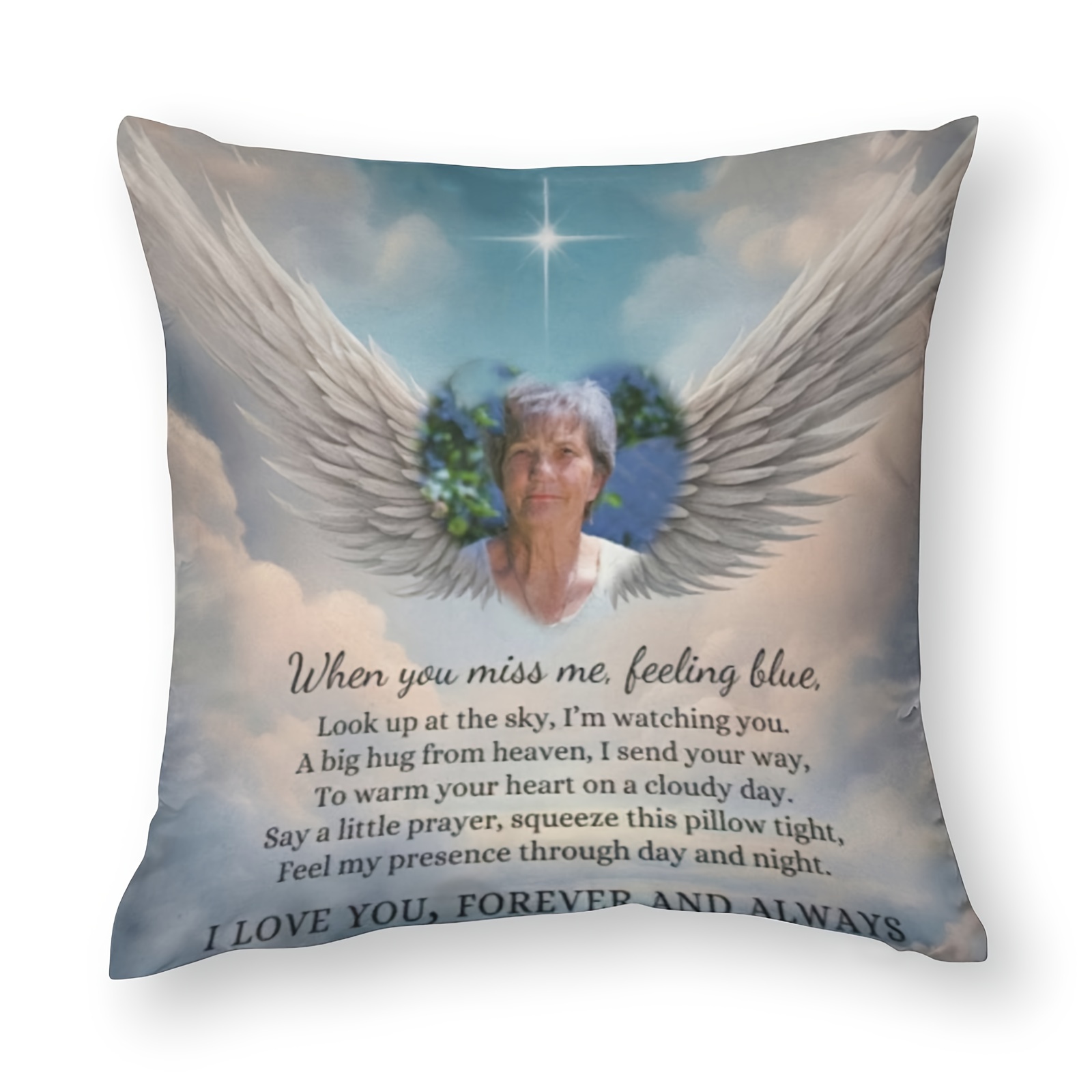 Custom 18x18" Plush Pillow - Personalized Photo & Letter Design, Perfect Gift For Granddaughter Or , Ideal For & Dorm Decor
Custom 18x18" Plush Pillow - Personalized Photo & Letter Design, Perfect Gift For Granddaughter Or , Ideal For & Dorm Decor