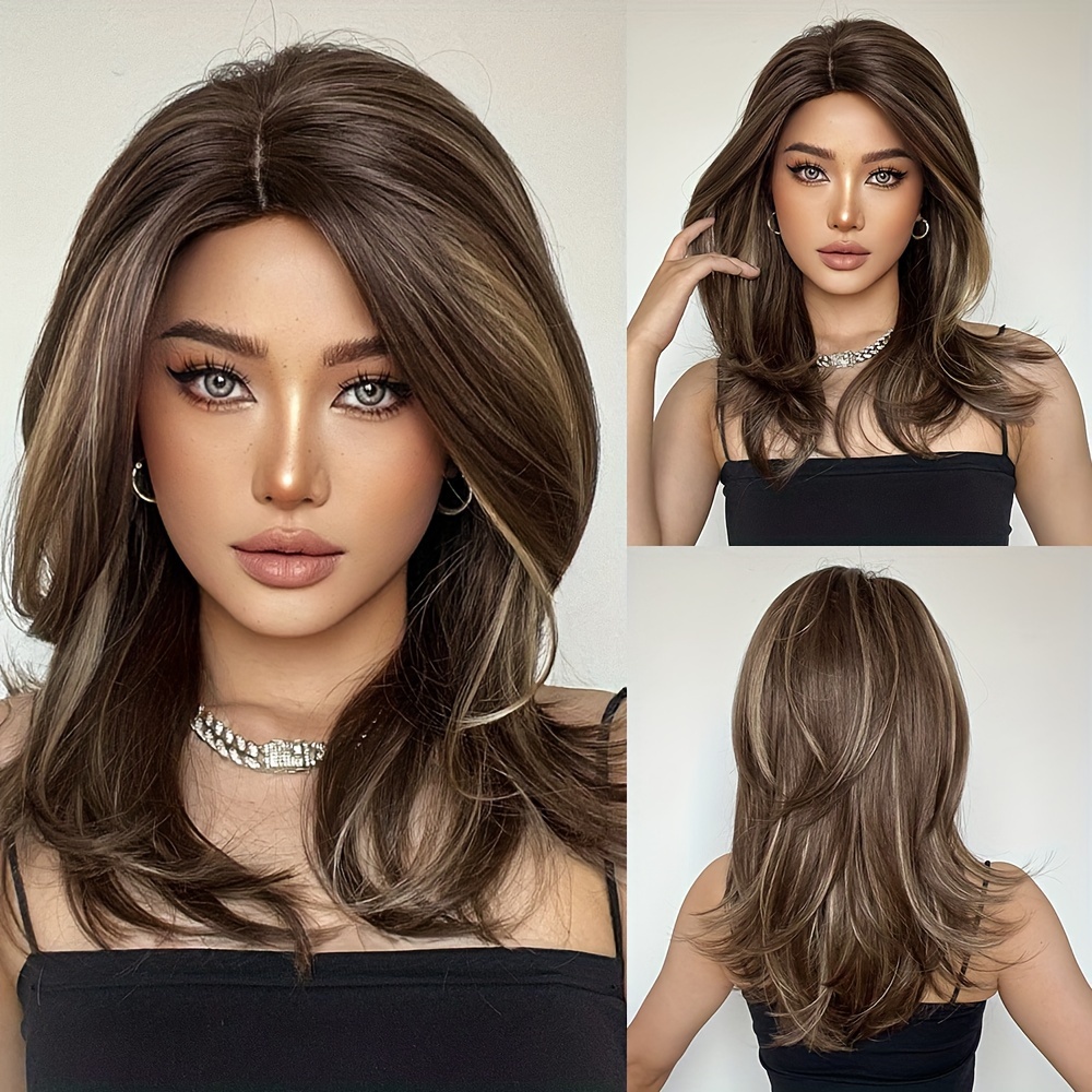 Woven Wigs Women's Basics Loose Wave Synthetic Wig With Tang Long Fiber, 100% Density Cap, Highlighted , Universal Fit
Woven Wigs Women's Basics Loose Wave Synthetic Wig With Tang Long Fiber, 100% Density Cap, Highlighted , Universal Fit