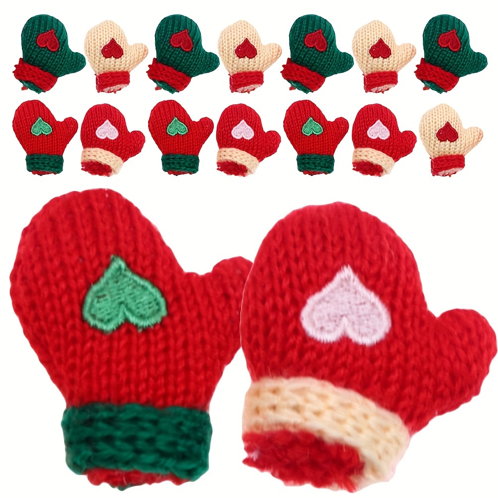16- Knitted Christmas Gloves, Gloves For Diy Christmas Ornaments, Decor, No Required, For Home & Kitchen Decor
16- Knitted Christmas Gloves, Gloves For Diy Christmas Ornaments, Decor, No Required, For Home & Kitchen Decor