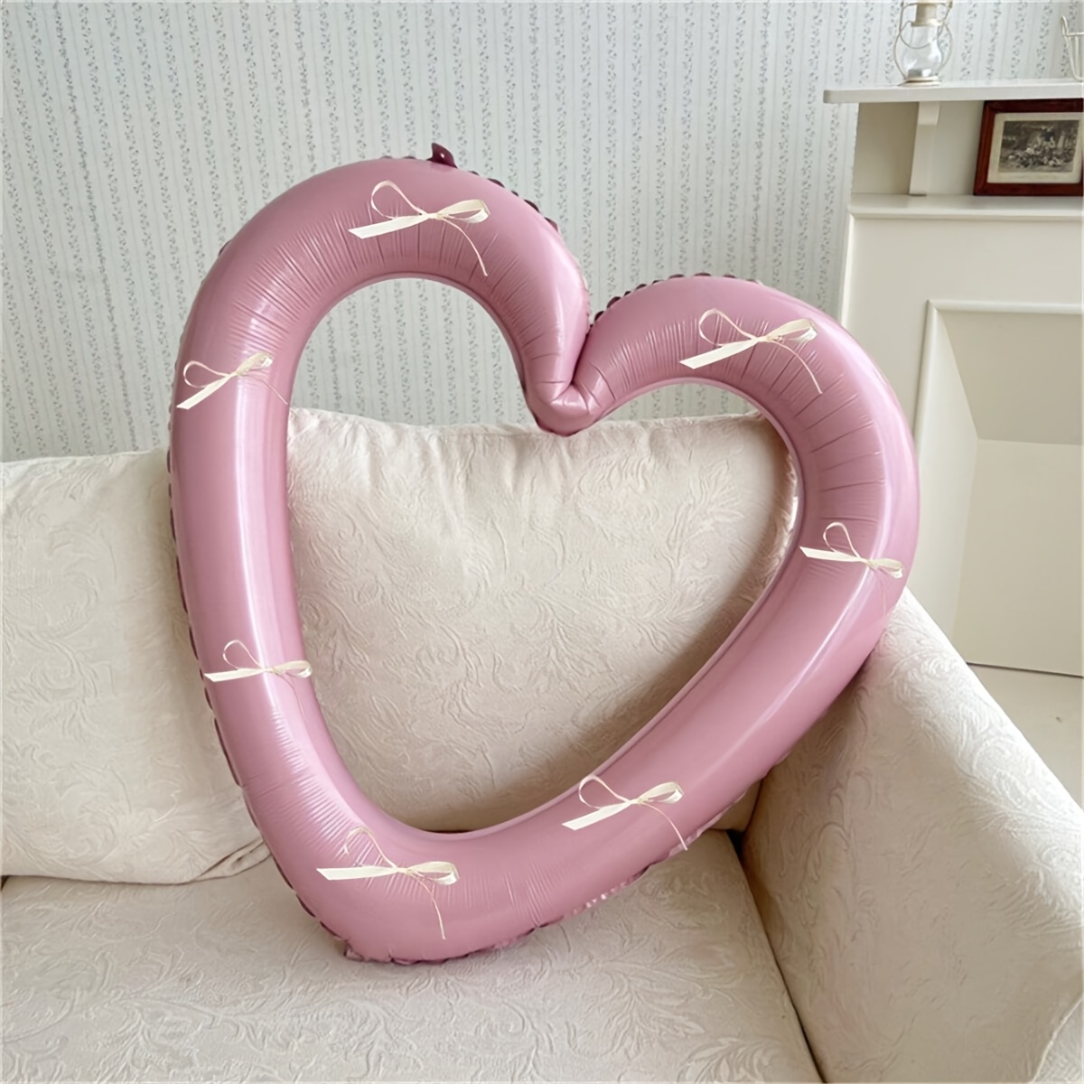 1pc -shaped Balloon + 7bow Aluminum Balloons, Ideal For Valentine's Day, Birthday Parties And Other Party Decorations
1pc -shaped Balloon + 7bow Aluminum Balloons, Ideal For Valentine's Day, Birthday Parties And Other Party Decorations