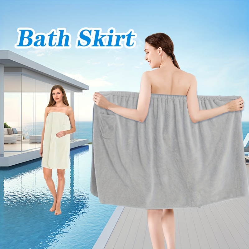 's Bath Skirt, 1 Fleece Absorbent Towel, Unscented, -free Bathing Accessory, Christmas
's Bath Skirt, 1 Fleece Absorbent Towel, Unscented, -free Bathing Accessory, Christmas