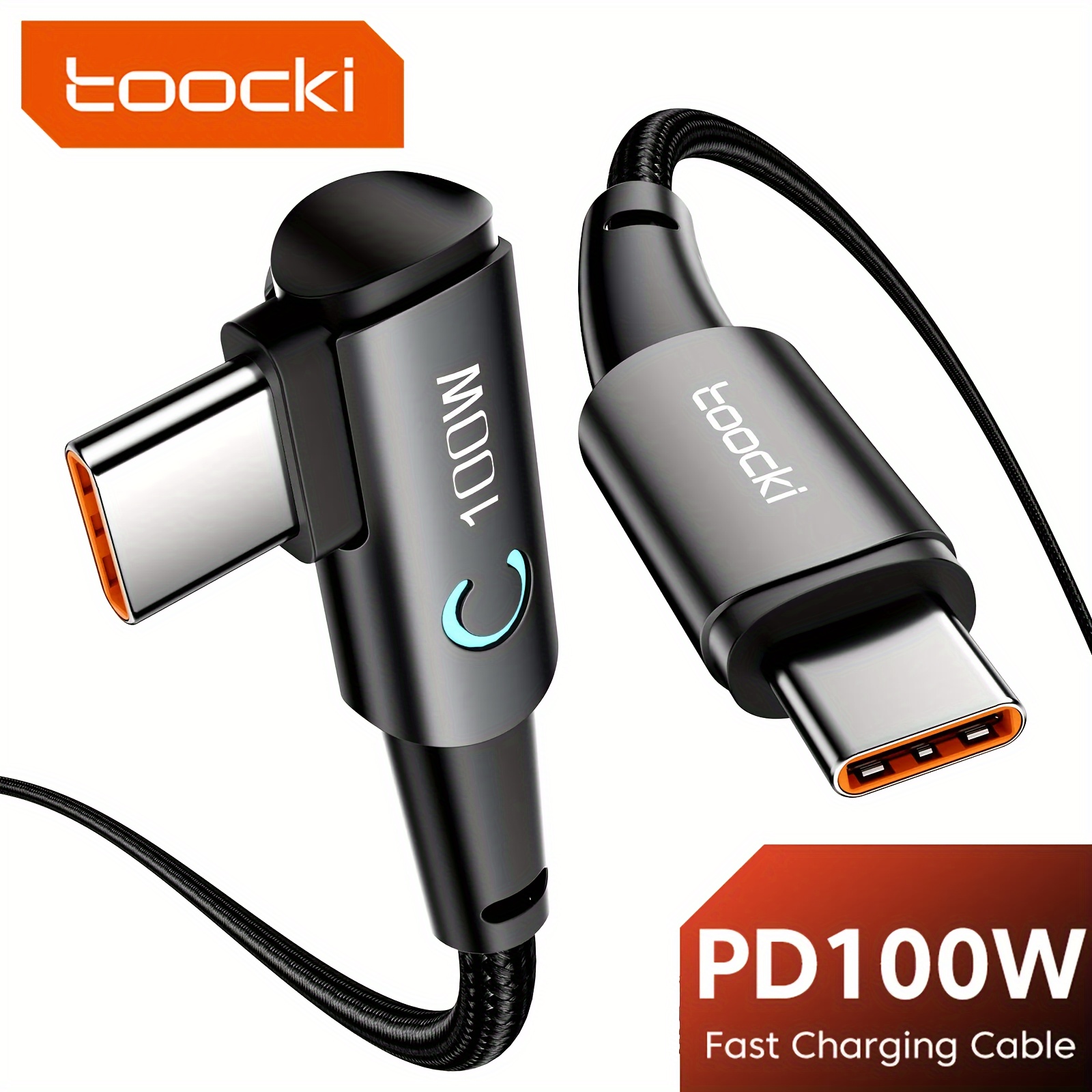 100w Usb Type-c To Usb Type-c Cable 90 Degree For Pro For Xiaomi/samsung Fast Charging Type-c
100w Usb Type-c To Usb Type-c Cable 90 Degree For Pro For Xiaomi/samsung Fast Charging Type-c