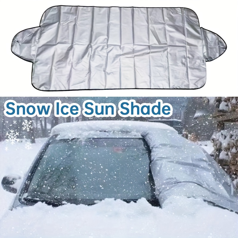 Housse de protection pour pare-brise de voiture en hiver, pliable, ajustement universel, matériau , avec protection contre et pour les automobiles, les motos, les bateaux et les remorques.
Housse de protection pour pare-brise de voiture en hiver, pliable, ajustement universel, matériau , avec protection contre et pour les automobiles, les motos, les bateaux et les remorques.