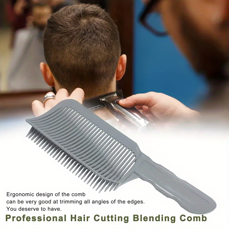 2-pack Professional Hair Styling Combs Set - Sculpting & Blending Combs For Haircuts, Durable Heat-resistant Flat Combs With Abs Plastic Handle For Salon Use - Suitable For All Hair Types
2-pack Professional Hair Styling Combs Set - Sculpting & Blending Combs For Haircuts, Durable Heat-resistant Flat Combs With Abs Plastic Handle For Salon Use - Suitable For All Hair Types