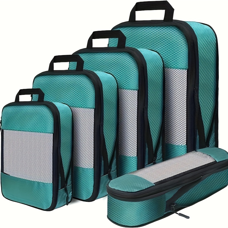 Luggage Organizer, Packing Cubes For Travel, 5 Set Of Packing Cubes For Suitcases, Packing Cubes For Carry On, Travel Bags Organizer For Luggage, Suitcase Organizer Bags Set For Travel Accessories
Luggage Organizer, Packing Cubes For Travel, 5 Set Of Packing Cubes For Suitcases, Packing Cubes For Carry On, Travel Bags Organizer For Luggage, Suitcase Organizer Bags Set For Travel Accessories
