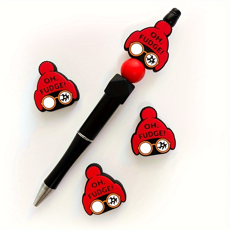 6pcs Christmas Silicone Beads Set With Humorous Phrases - , Keychains & Craft Decorations
6pcs Christmas Silicone Beads Set With Humorous Phrases - , Keychains & Craft Decorations