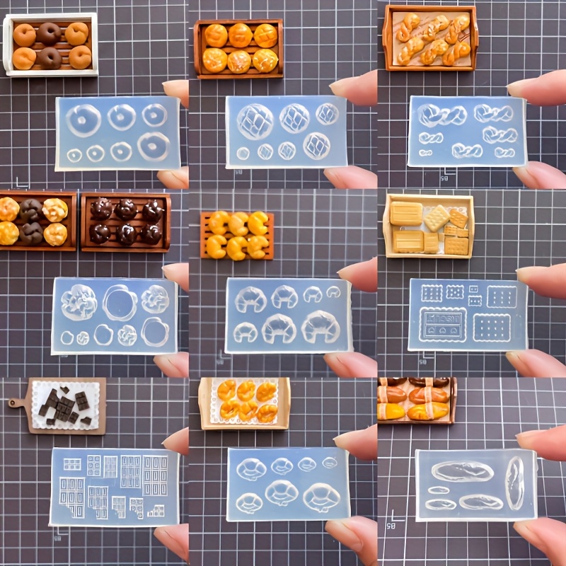 16-piece Mini Silicone Mold Set, Suitable For Resin Crafts, Epoxy Resin Casting Diy Molds, Suitable For Clay Modeling, Soap, Candle Making
16-piece Mini Silicone Mold Set, Suitable For Resin Crafts, Epoxy Resin Casting Diy Molds, Suitable For Clay Modeling, Soap, Candle Making