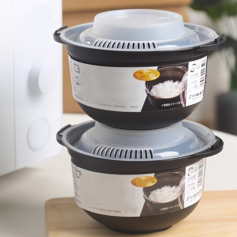 1-person Bpa-free Microwave Rice Cooker Bowl - 29.08oz, & Easy To Clean, Ideal For Quick Meals & Steaming Vegetables
1-person Bpa-free Microwave Rice Cooker Bowl - 29.08oz, & Easy To Clean, Ideal For Quick Meals & Steaming Vegetables