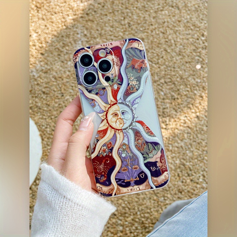 Sun Moon Pattern Transparent Tpu Lens Protection Phone Case For Iphone 15/14/13/12/11/7/8
Sun Moon Pattern Transparent Tpu Lens Protection Phone Case For Iphone 15/14/13/12/11/7/8