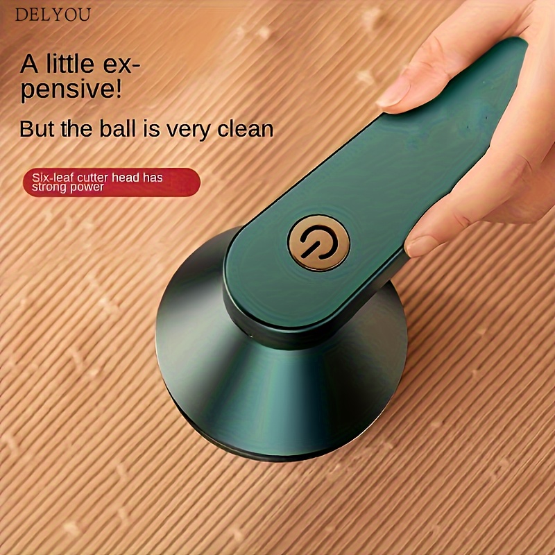 Delyou Usb Rechargeable Fabric Shaver-portable Hairball Trimmer With Enhanced Power, Ideal For Sweater & Wool Pilling Removal, Perfect For Home Use
Delyou Usb Rechargeable Fabric Shaver-portable Hairball Trimmer With Enhanced Power, Ideal For Sweater & Wool Pilling Removal, Perfect For Home Use