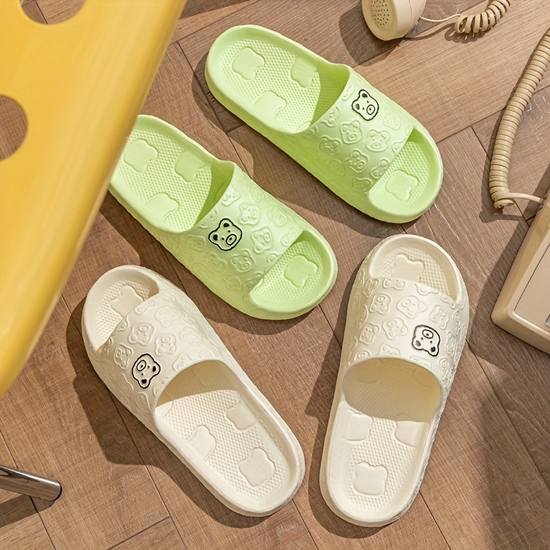 Women's Elegant Cartoon Slides, Non-slip Eva Slip-on Sandals, Comfort Bedroom Shower Slides
Women's Elegant Cartoon Slides, Non-slip Eva Slip-on Sandals, Comfort Bedroom Shower Slides