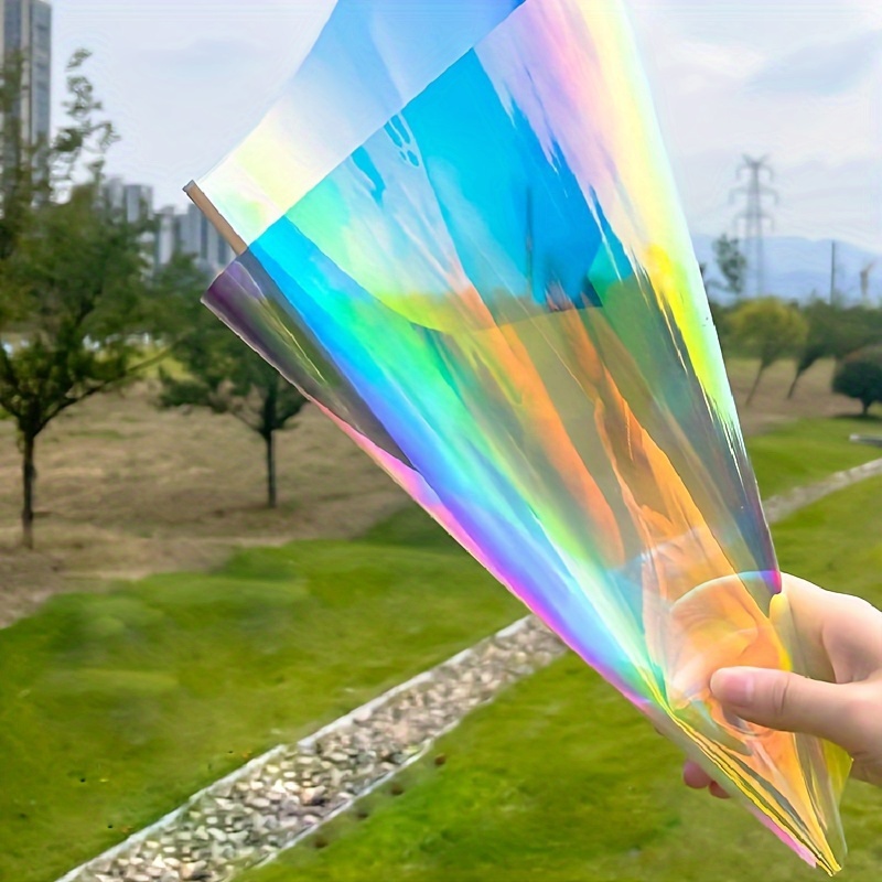 5pcs A4 Holographic Transparent Paper - Laser-cut Plastic Sheets For Crafts, Rainbow Film Wedding Decorations
5pcs A4 Holographic Transparent Paper - Laser-cut Plastic Sheets For Crafts, Rainbow Film Wedding Decorations