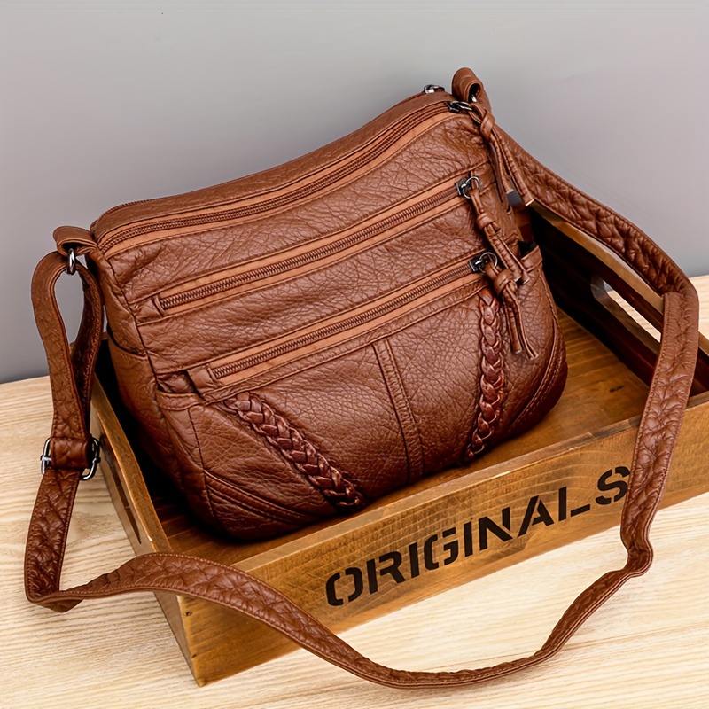 Women' Luxury Mini Crossbody Bag Retro Fashion Multi-pocket Pu Leather Shoulder Bag Bag Daily Commuting Bag Work Bag Multifunctional Shoulder Travel Small Bag
Women' Luxury Mini Crossbody Bag Retro Fashion Multi-pocket Pu Leather Shoulder Bag Bag Daily Commuting Bag Work Bag Multifunctional Shoulder Travel Small Bag