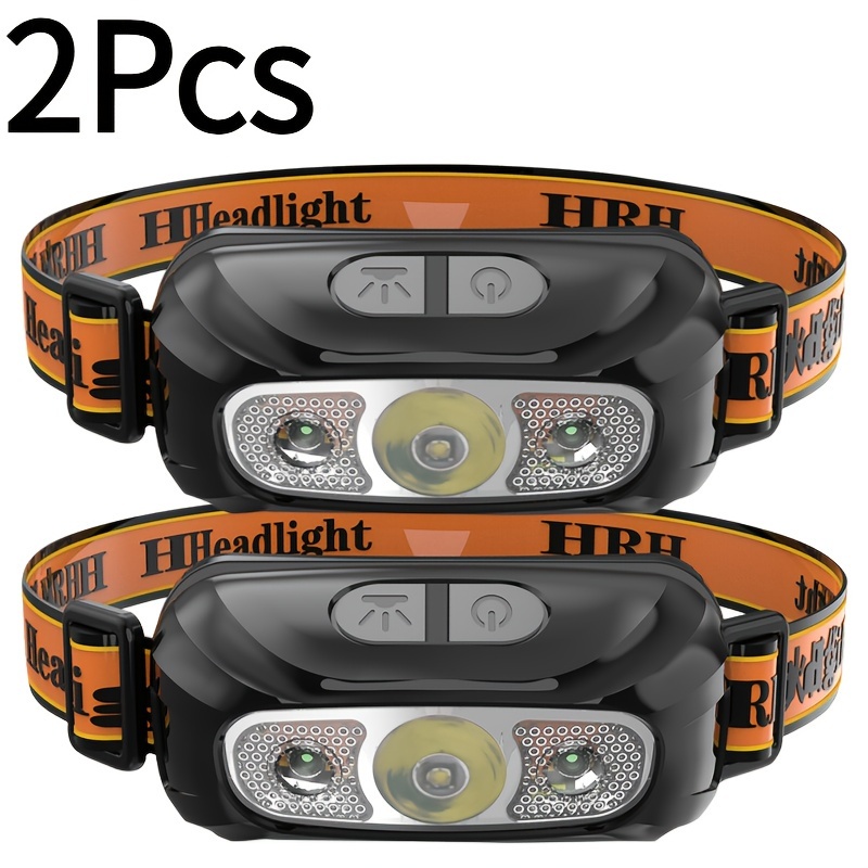 2pcs High Headlight Ootdoor Head Lamp Head Flashlight For Camping Hiking Cycling Hunting
2pcs High Headlight Ootdoor Head Lamp Head Flashlight For Camping Hiking Cycling Hunting