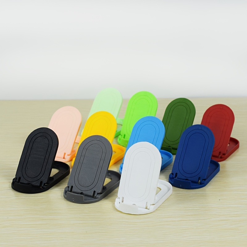 5pcs Adjustable Mini Phone Stand, Waterproof Pc Material, Multi-angle Portable Folding Desk Mount Holder, With Universal For Desk Use
5pcs Adjustable Mini Phone Stand, Waterproof Pc Material, Multi-angle Portable Folding Desk Mount Holder, With Universal For Desk Use