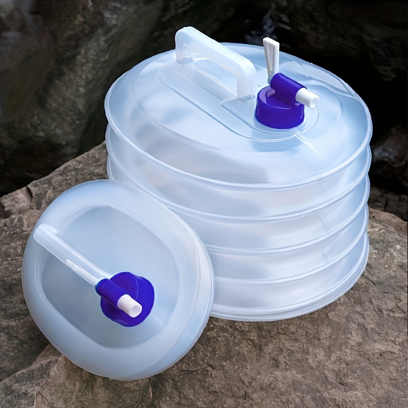 1pc 5l/10l/15l Collapsible Foldable Water Storage Jug, Leakproof Water Container For Outdoor Camping Hiking Portable Survival Water Storage Bucket
1pc 5l/10l/15l Collapsible Foldable Water Storage Jug, Leakproof Water Container For Outdoor Camping Hiking Portable Survival Water Storage Bucket