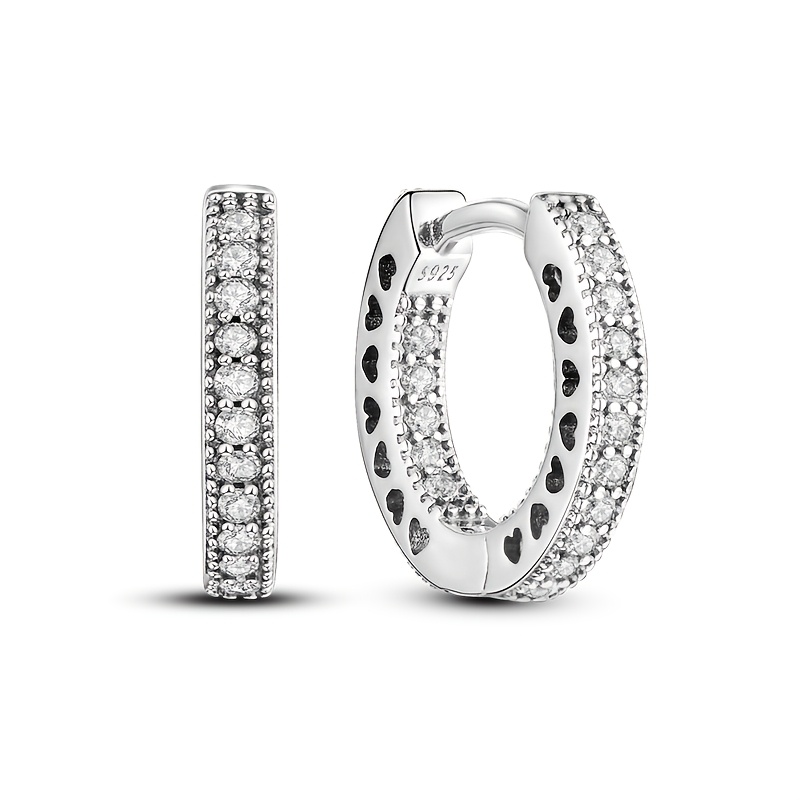 1 Pair Vintage Elegant 925 Sterling Silver Plated Earrings With Synthetic Zirconia, December Birthstone, Hypoallergenic For Women, , Wedding Accessory, All
1 Pair Vintage Elegant 925 Sterling Silver Plated Earrings With Synthetic Zirconia, December Birthstone, Hypoallergenic For Women, , Wedding Accessory, All