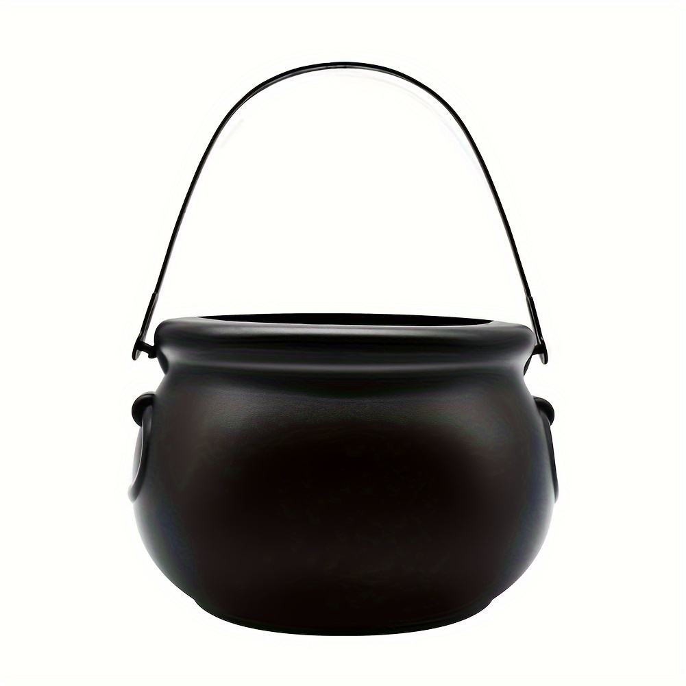 Festive Cauldron Candy Bowl: Large Witch Cauldron Pot Bucket For Trick Or Treat Party Supplies - 1 Pc Value Pack
Festive Cauldron Candy Bowl: Large Witch Cauldron Pot Bucket For Trick Or Treat Party Supplies - 1 Pc Value Pack
