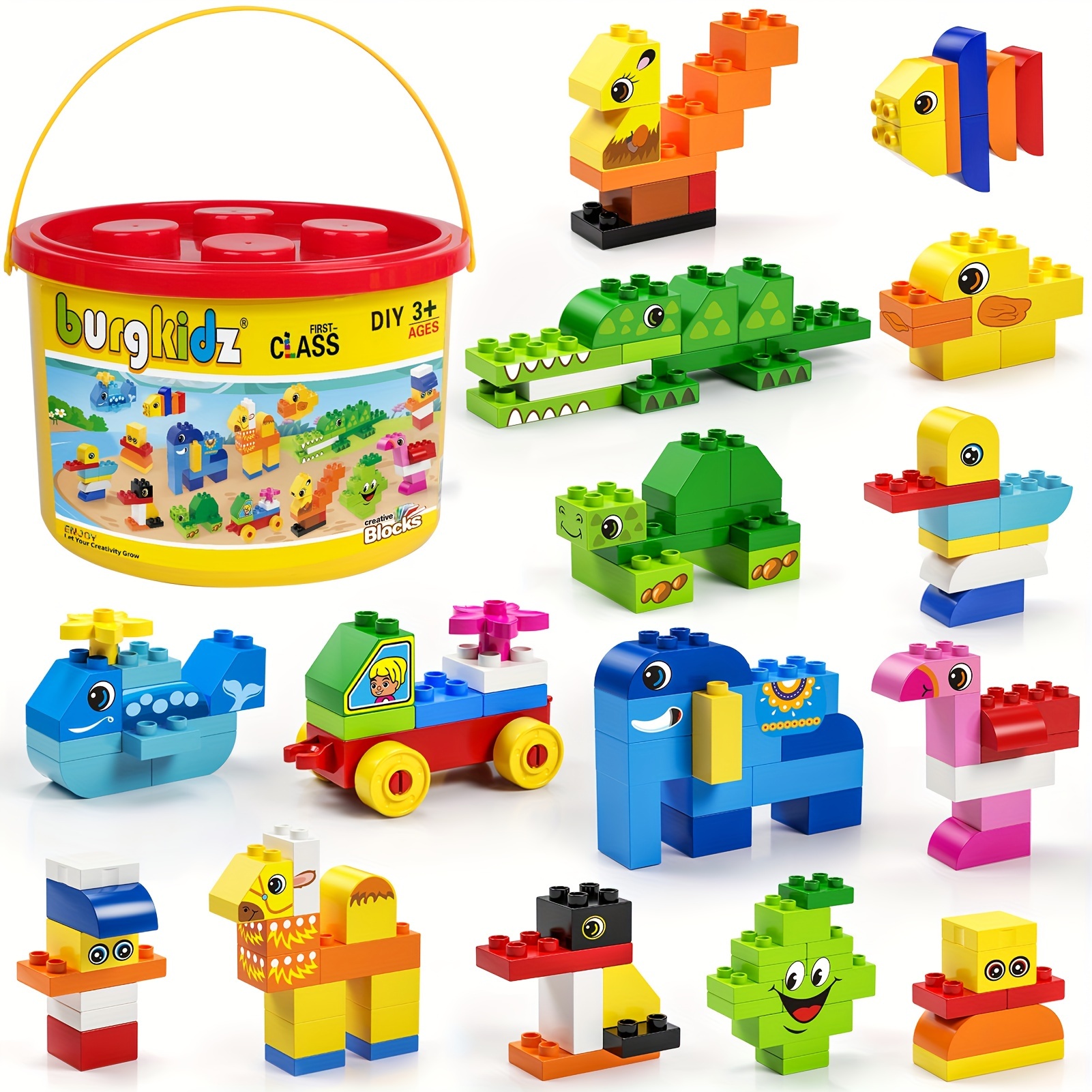 Burgkidz Big Set - 214 Toddler Educational Size - 13 And - Compatible All Set
Burgkidz Big Set - 214 Toddler Educational Size - 13 And - Compatible All Set