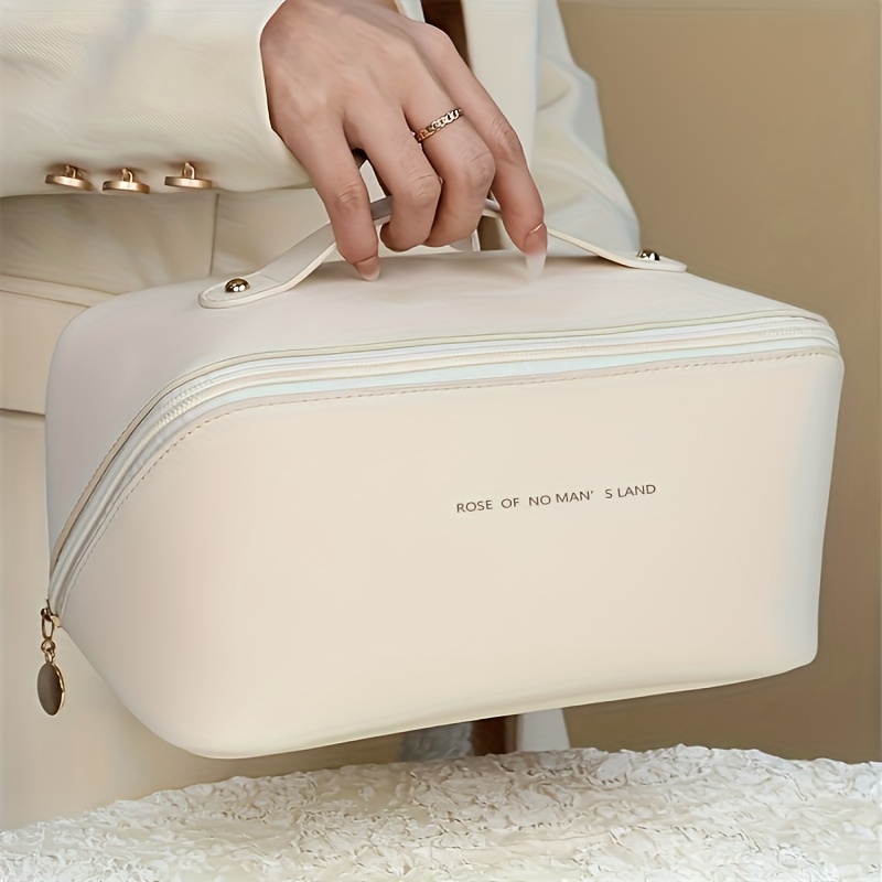 Cosmetic Bag For Women, Dividers And , Portable Lay- Toiletry - Free, Multiple Compartments
Cosmetic Bag For Women, Dividers And , Portable Lay- Toiletry - Free, Multiple Compartments