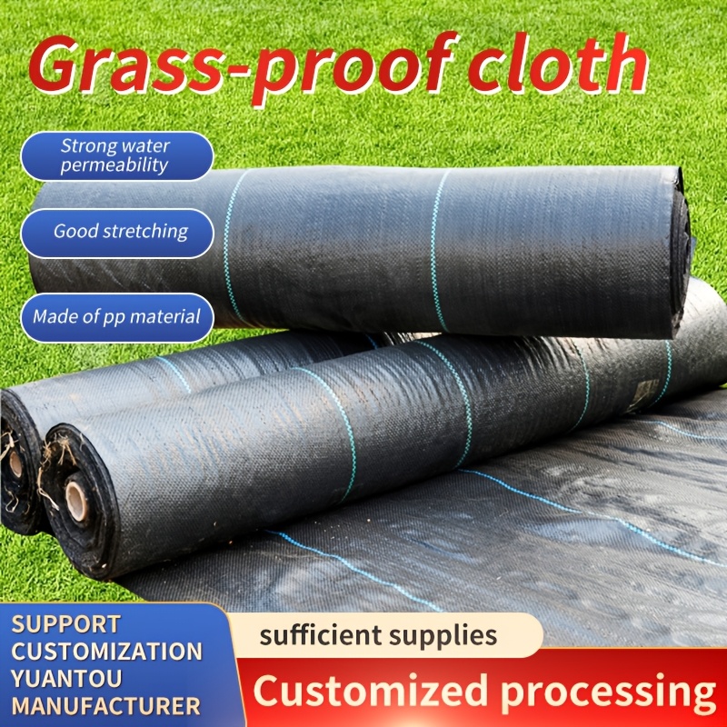 Heavy-duty Black Plastic Barrier Fabric - Pe Ground Cover For Fruit Trees, Garden Landscape Control Tool, Anti-aging & Breathable Moisture Retaining Mulch Film (1pc)
Heavy-duty Black Plastic Barrier Fabric - Pe Ground Cover For Fruit Trees, Garden Landscape Control Tool, Anti-aging & Breathable Moisture Retaining Mulch Film (1pc)