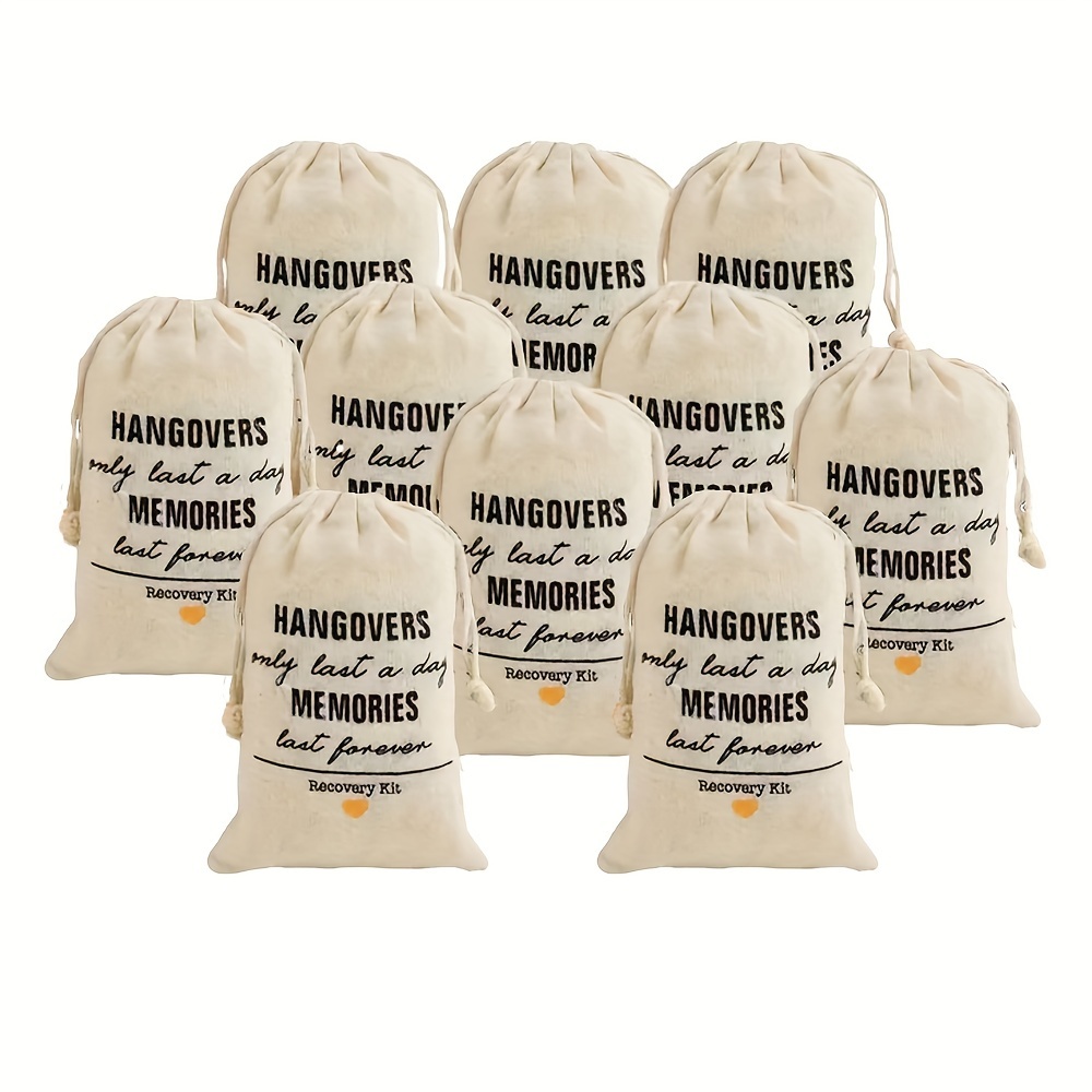 10-piece Wedding & Bachelorette Party Favor Set - Cotton Blend Drawstring Gift Bags For Candy, Jewelry & More - Perfect For Christmas, Thanksgiving & All Occasions
10-piece Wedding & Bachelorette Party Favor Set - Cotton Blend Drawstring Gift Bags For Candy, Jewelry & More - Perfect For Christmas, Thanksgiving & All Occasions