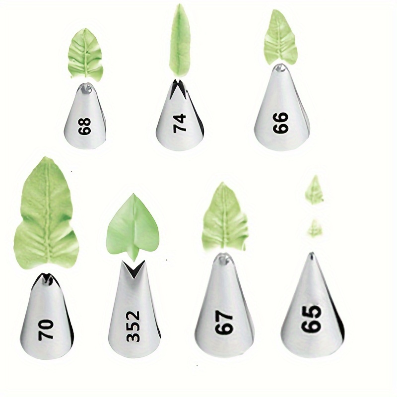7pcs Piping Nozzles Set, Small Stainless Steel Icing Nozzles, Cream Cake Piping Tips For Dessert Biscuit , Kitchen Accessories, Baking Tools, Diy Cake Decorating Supplies
7pcs Piping Nozzles Set, Small Stainless Steel Icing Nozzles, Cream Cake Piping Tips For Dessert Biscuit , Kitchen Accessories, Baking Tools, Diy Cake Decorating Supplies
