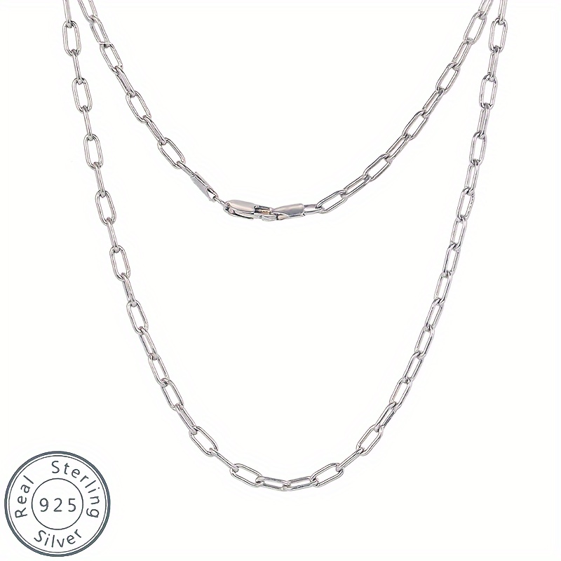 A S925 Silver Necklace, Stylish And Elegant Temperament, Birthday And Holiday Parties, Gifts , With A Box
A S925 Silver Necklace, Stylish And Elegant Temperament, Birthday And Holiday Parties, Gifts , With A Box